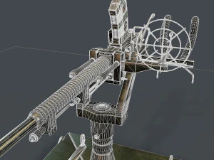 machine turret 3D Model