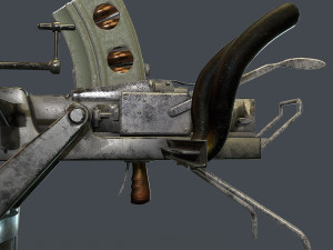 machine turret 3D मॉडल