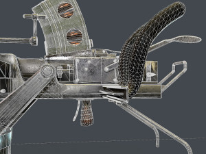 machine turret 3D मॉडल