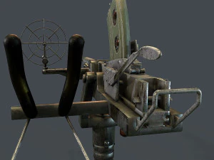 machine turret 3D Model