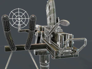 machine turret 3D Model