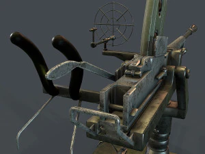 machine turret 3D Model