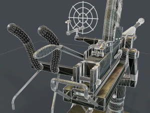 machine turret 3D Model