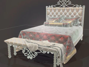 ベッド 3Dモデル