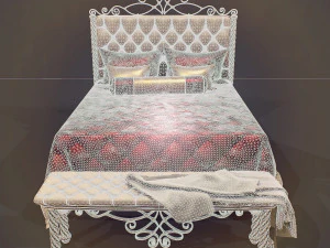 ベッド 3Dモデル