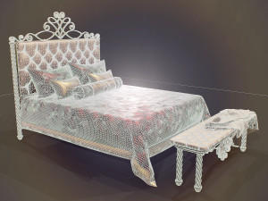 bed 3D Модель