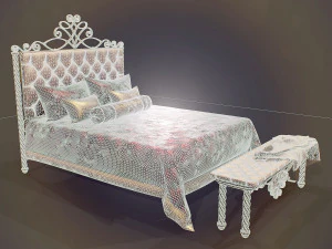 ベッド 3Dモデル