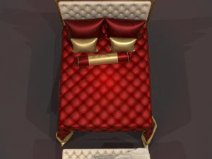 ベッド 3Dモデル