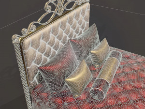 bed 3D Модель