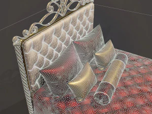 ベッド 3Dモデル