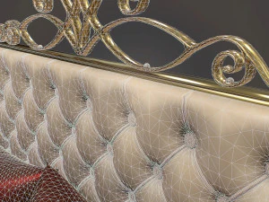 ベッド 3Dモデル