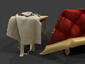 ベッド 3Dモデル