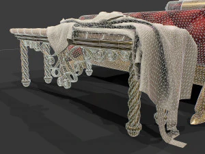 ベッド 3Dモデル