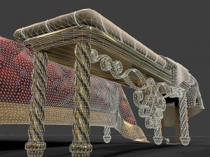 bed 3D Модель