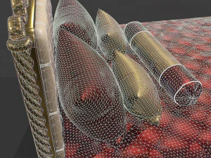 ベッド 3Dモデル