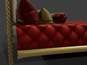 ベッド 3Dモデル