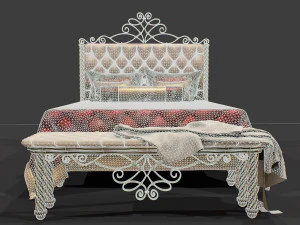 ベッド 3Dモデル