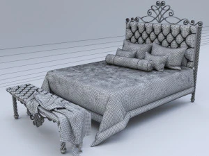 ベッド 3Dモデル