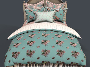 bed 1 3D Model