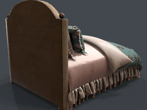 bed 1 3D Model