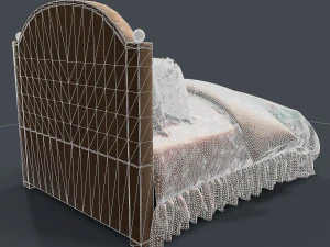 bed 1 3D Model