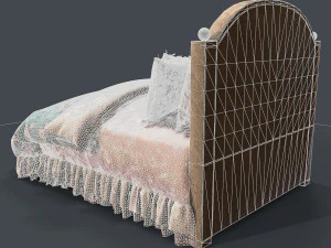 bed 1 3D Model