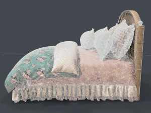 bed 1 3D Model