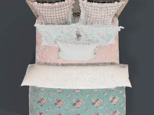 bed 1 3D Model