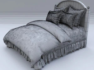 bed 1 3D Model