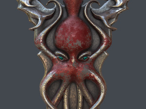 fantasy sword 15 3D Model