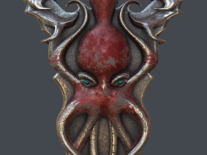 fantasy sword 15 3D Model