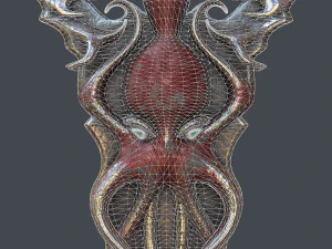 fantasy sword 15 3D Model
