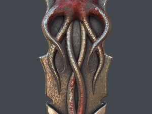 fantasy sword 15 3D Model