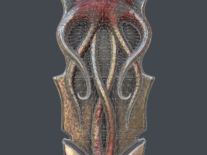 fantasy sword 15 3D Model