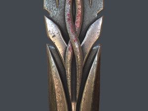 fantasy sword 15 3D Model