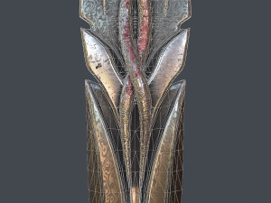 fantasy sword 15 3D Model