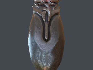fantasy sword 15 3D Model