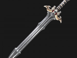 fantasy sword 16 3D मॉडल