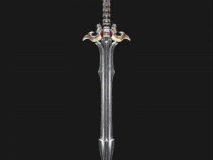 fantasy sword 16 3D 모델