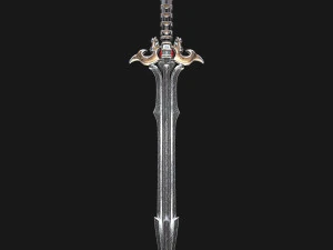 fantasy sword 16 3D Model