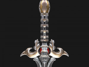 fantasy sword 16 3D 모델