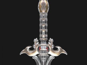fantasy sword 16 3D 모델