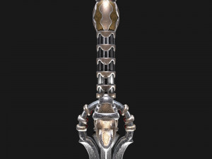fantasy sword 16 3D 모델
