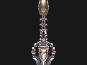 fantasy sword 16 3D Model