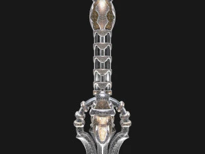 fantasy sword 16 3D Model