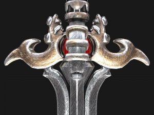 fantasy sword 16 3D 모델