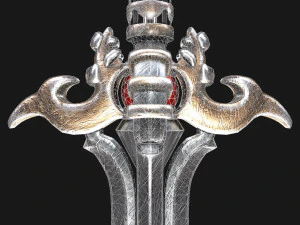 fantasy sword 16 3D Model