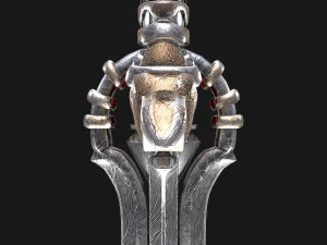 fantasy sword 16 3D Model