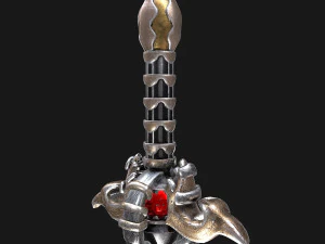 fantasy sword 16 3D Model