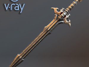 fantasy sword 16 3D 모델